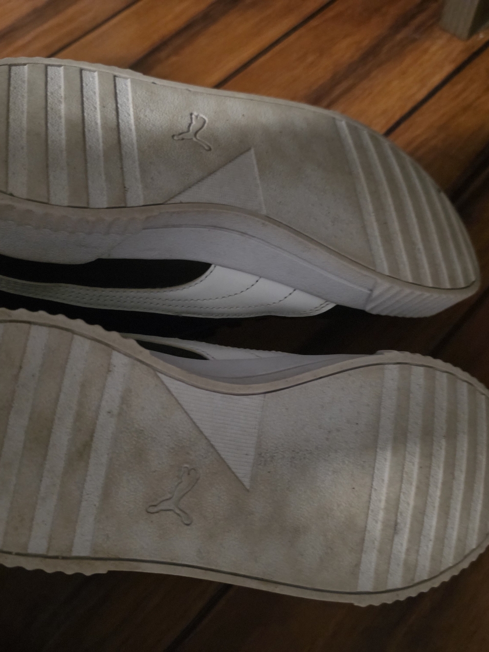 Puma Black High-Top Sneakers with White Platform - Picture 2 of 2
